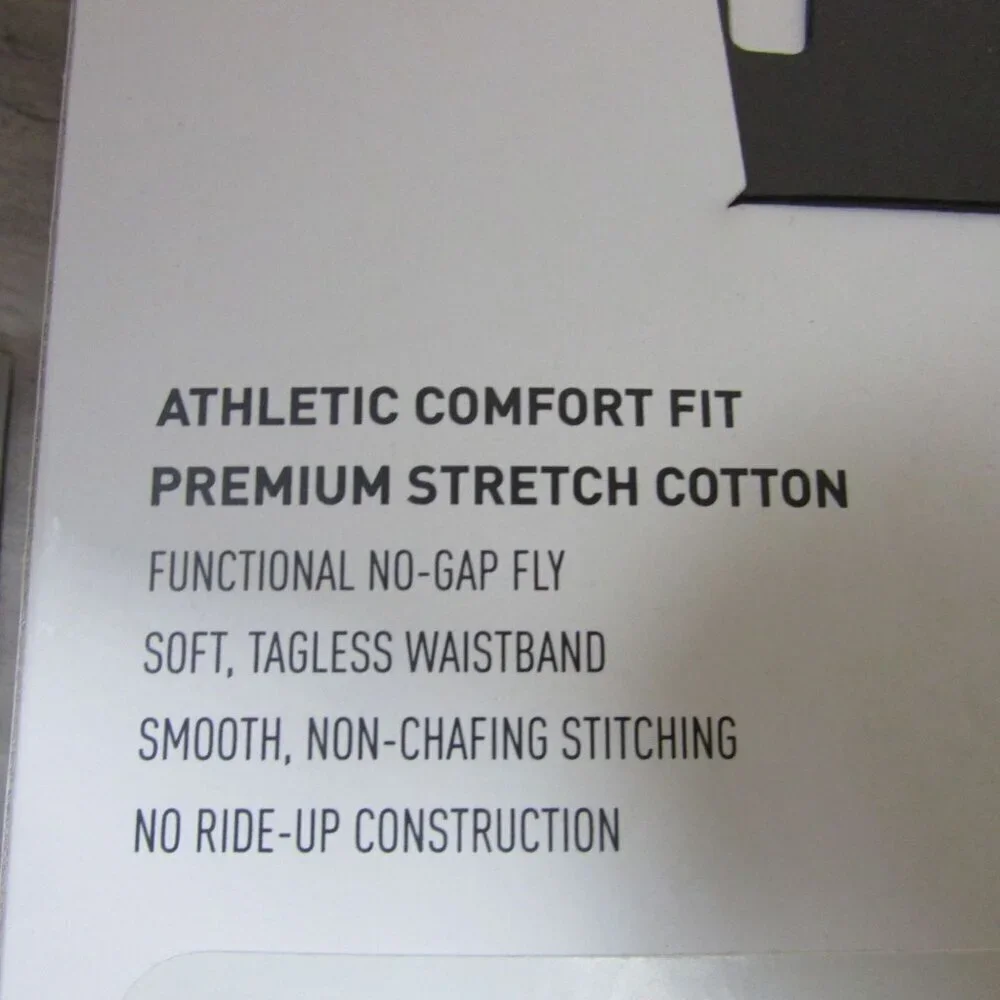 2x Adidas Men's Small Stretch Cotton Boxer Briefs 3 Pack (6 Total Pair)
